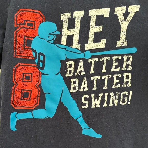 Carters Kids Baseball Top - Picture 2 of 4